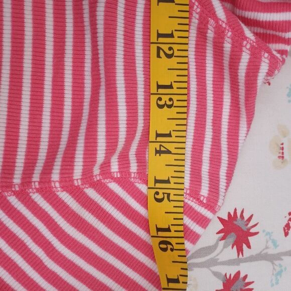 Sonoma LifeStyle XL Striped Shrtslv 100% CottonPocket ButtonUpKnitWomen'sHoodie. - Picture 3 of 6